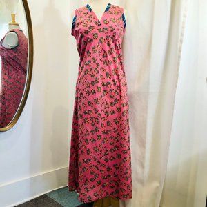 Lisa Corti Cheak Dress Pink Leopard Touch Print